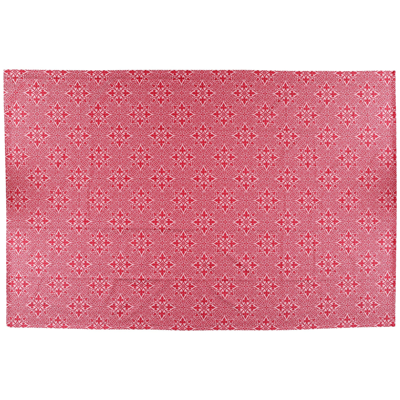 Damask Red Tablecloth