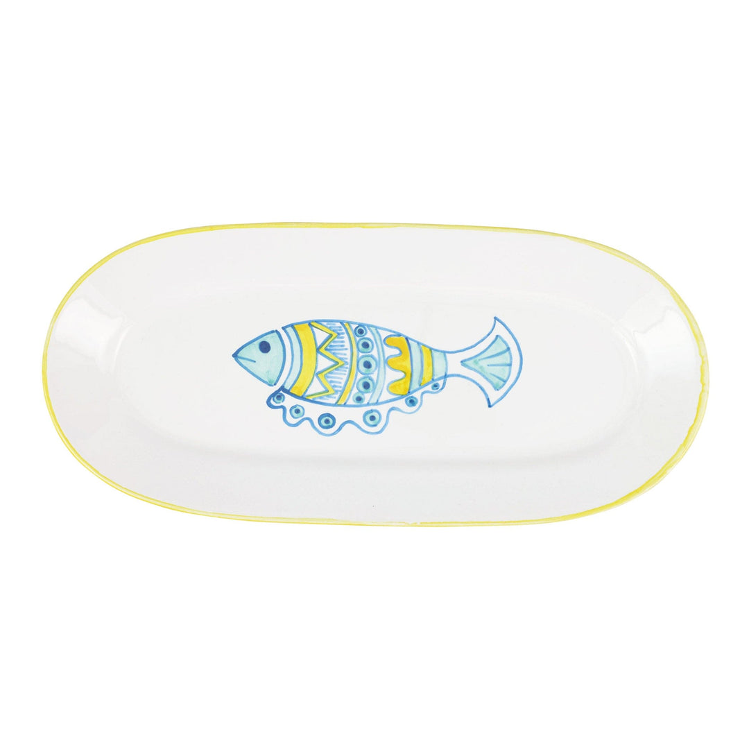 Elba's Fish Narrow Oval Platter