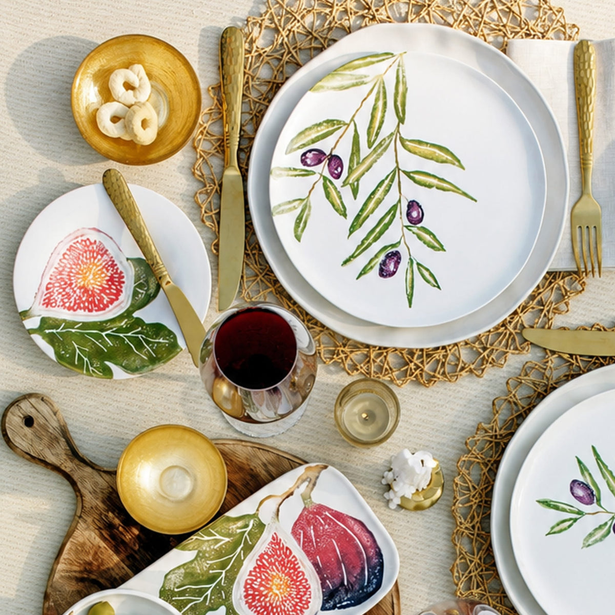 Fico Canape Plates - Set of 4