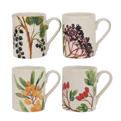 Foresta Primavera Assorted Mugs - Set of 4