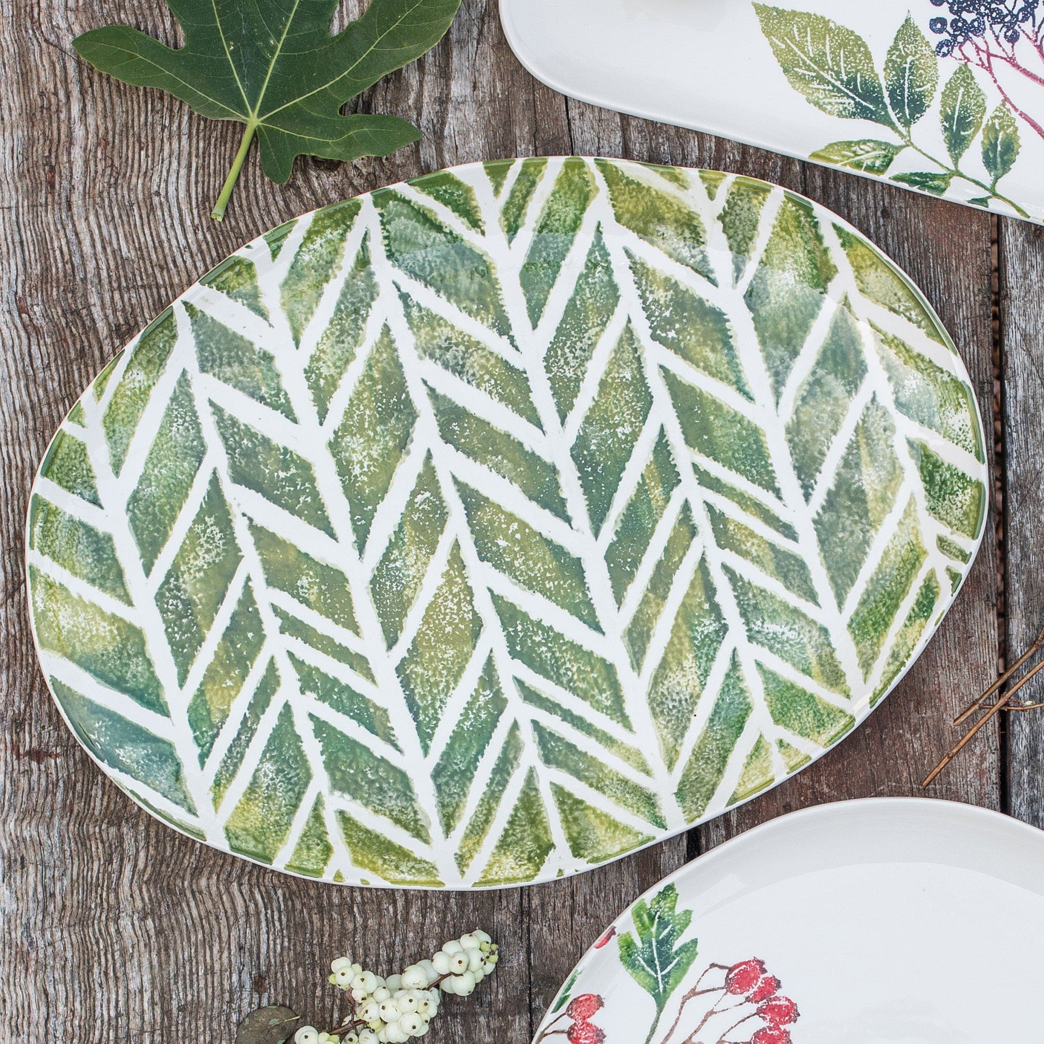 Vietri Foresta Primavera Platter