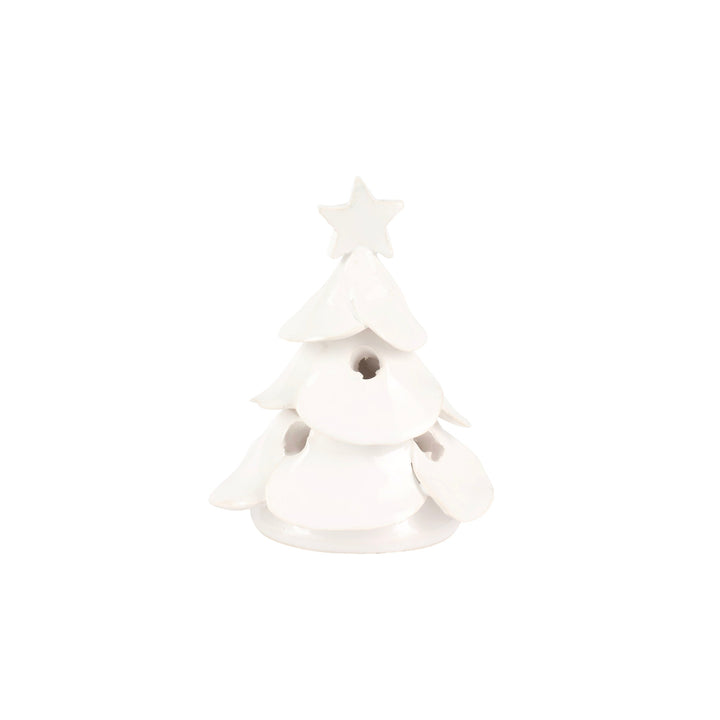 Foresta White Mini Scalloped Tree