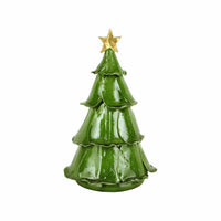 Foresta Green Medium Ruffled Tree