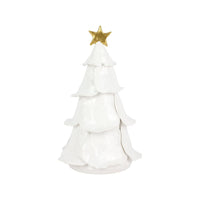 Foresta White Medium Ruffled Tree