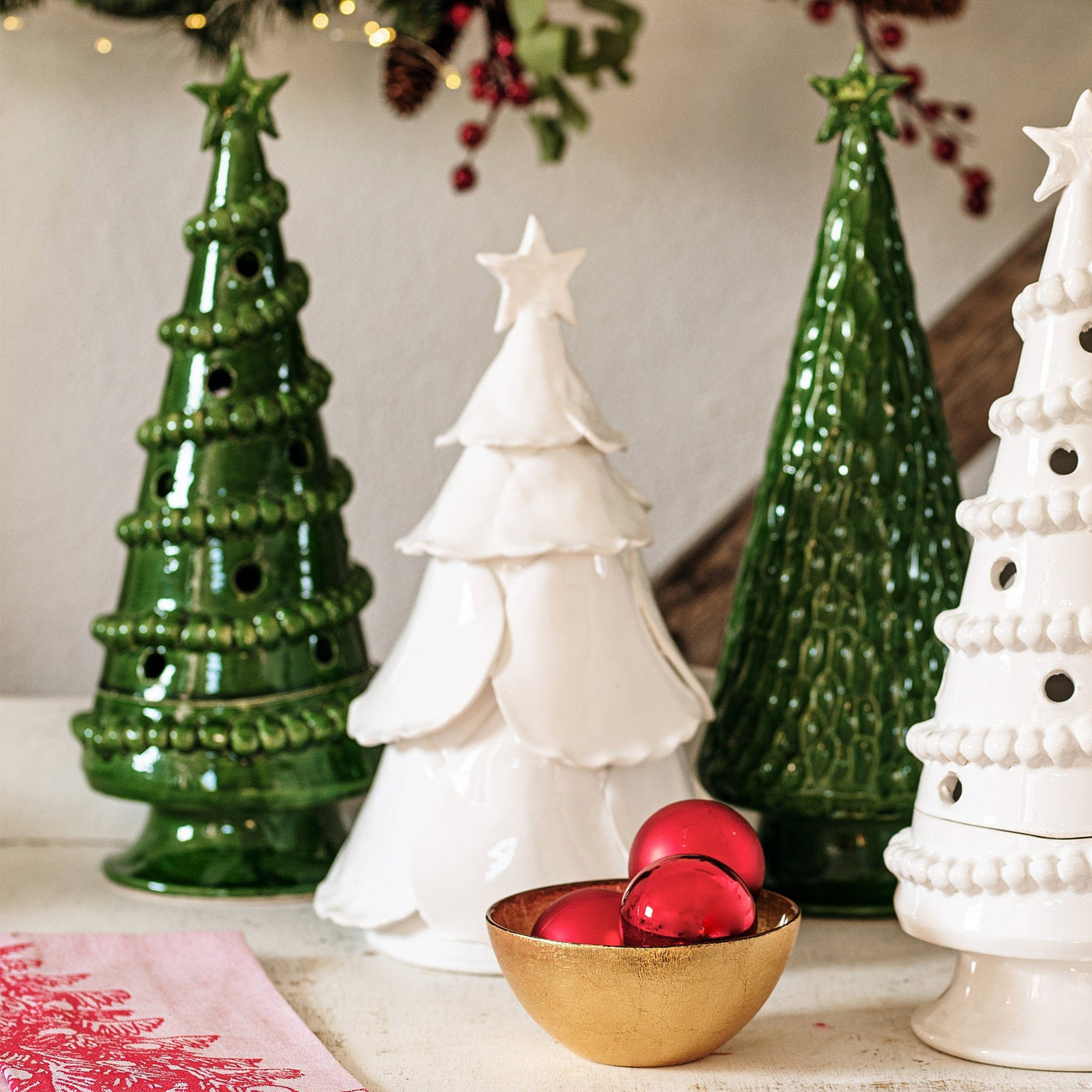 Foresta Green Large Garland Tree