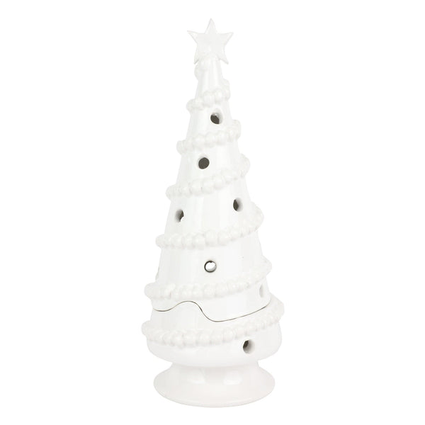 Foresta White Large Garland Tree