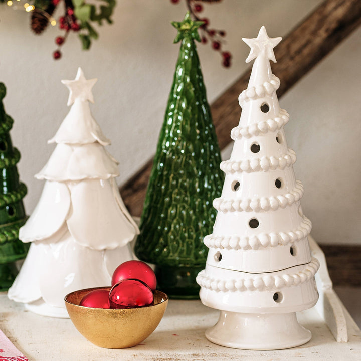 Foresta White Large Garland Tree