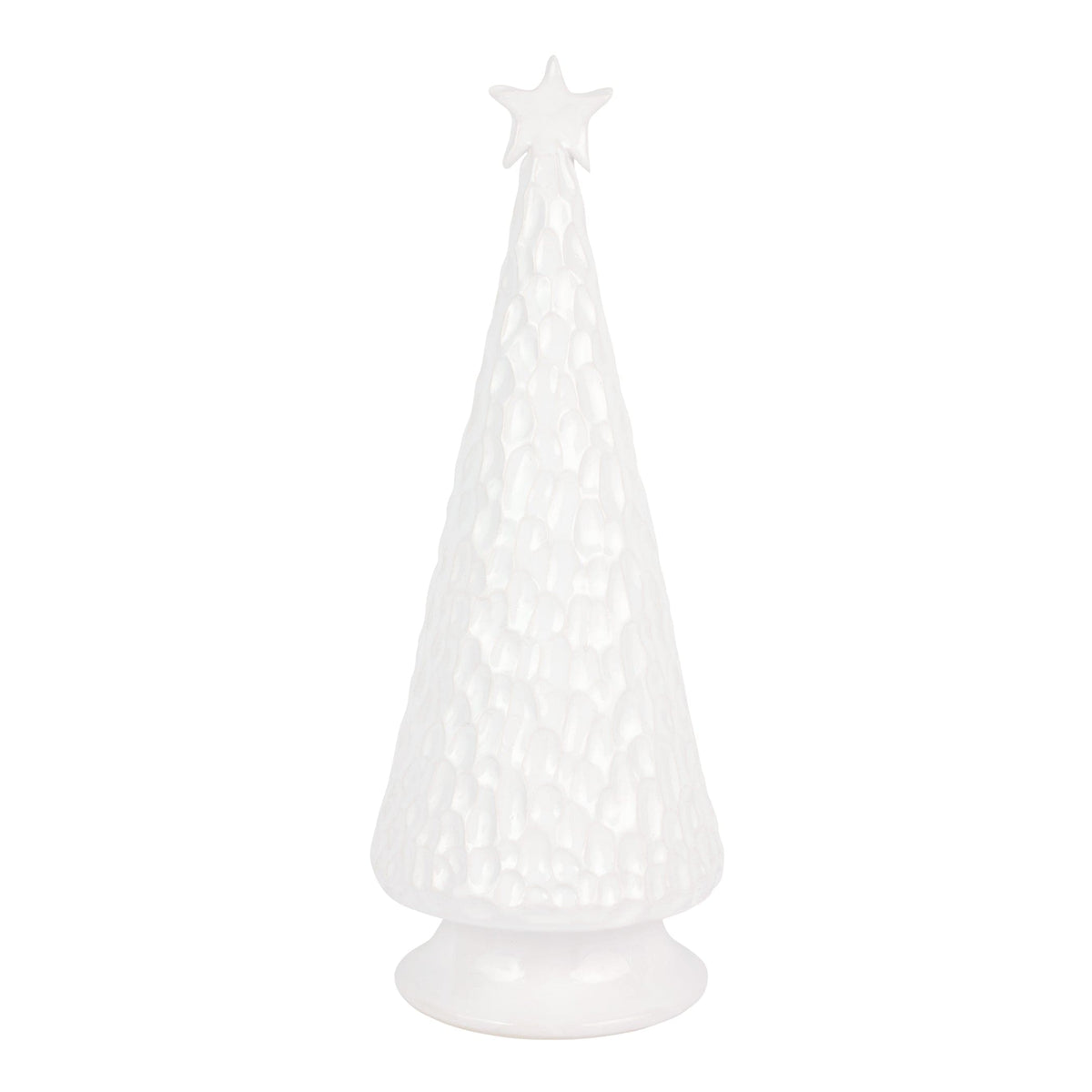 Foresta White Large Hammered Tree
