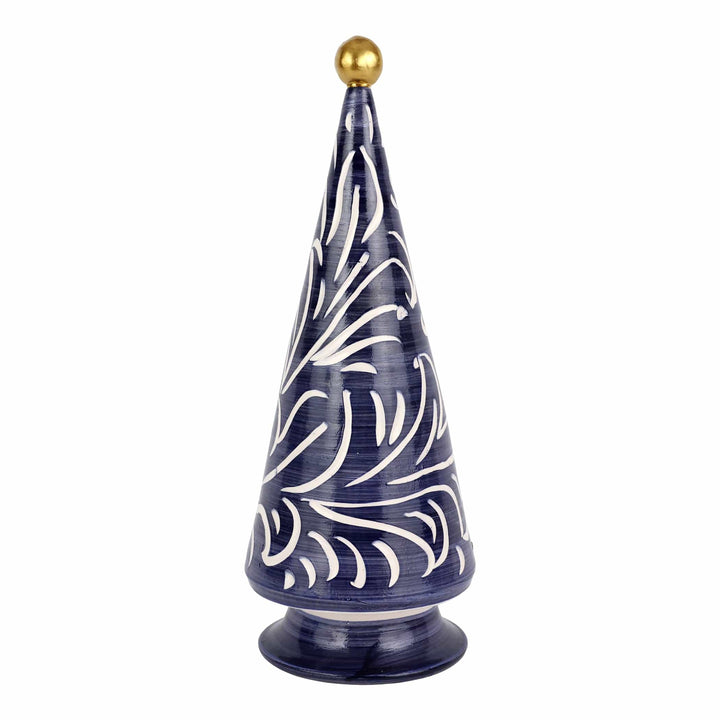 Foresta Blue Scroll Tree