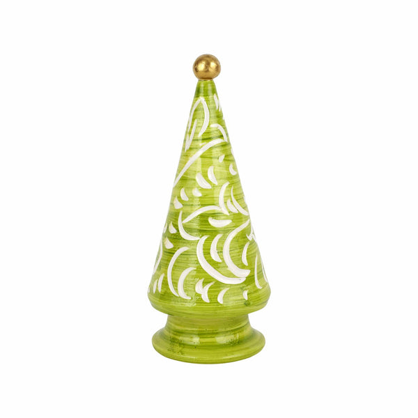 Foresta Lime Green Scroll Tree