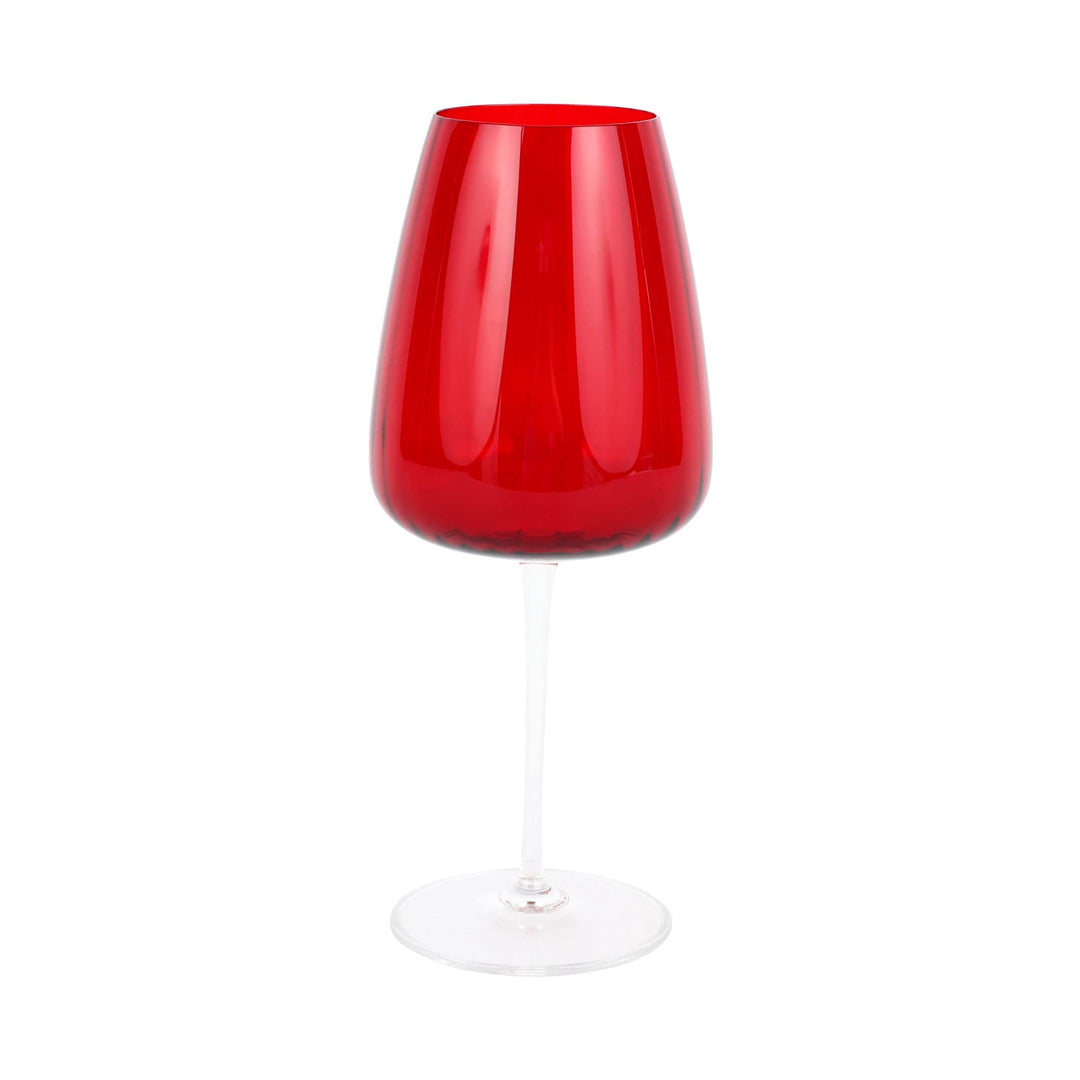 Francesca Red Water Glass