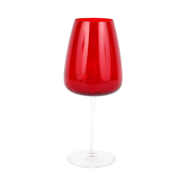 Francesca Red Water Glass