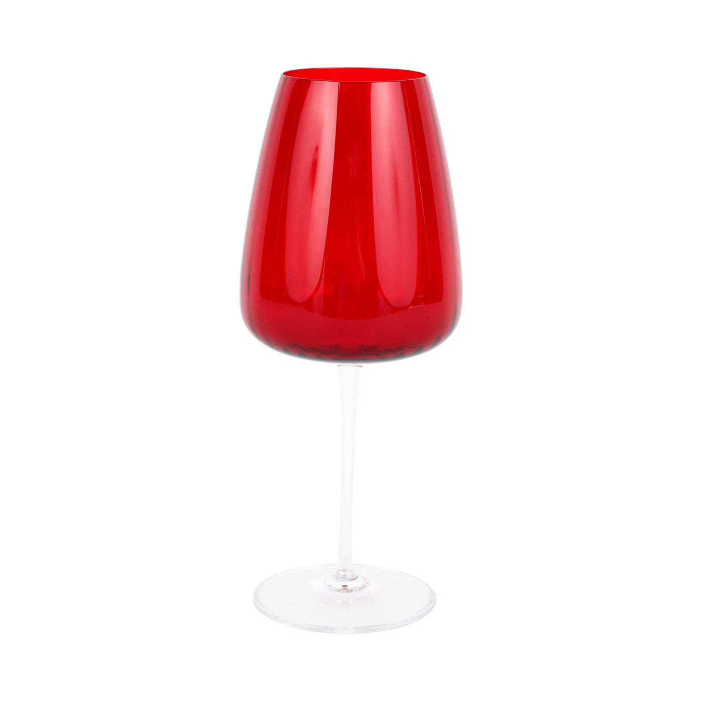 Francesca Red Water Glass
