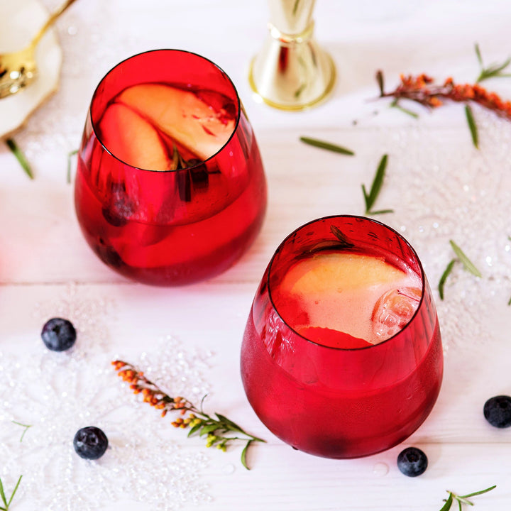 Francesca Red Double Old Fashioned