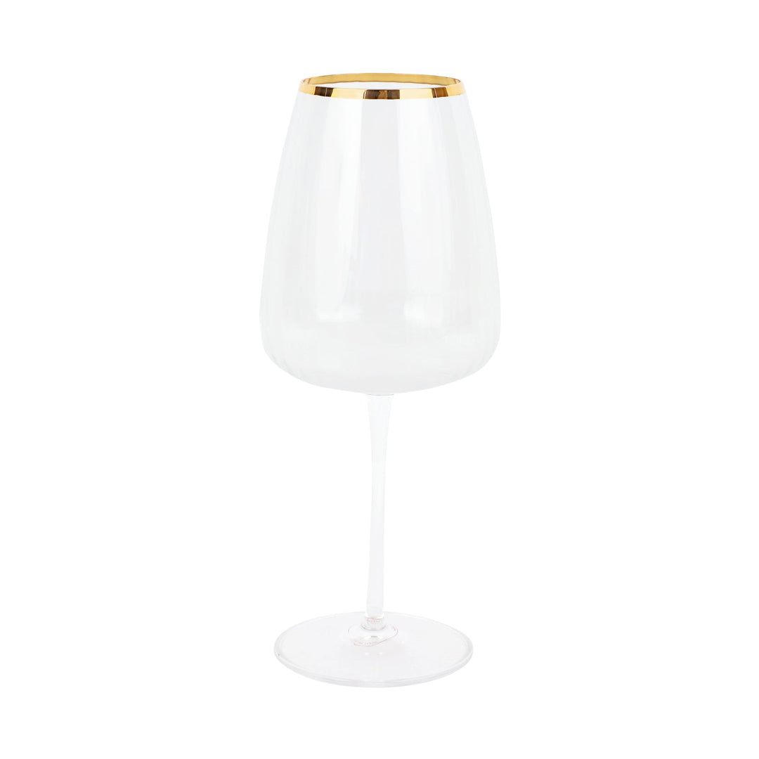 Francesca Gold Water Glass