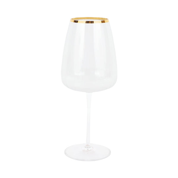 Francesca Gold Water Glass