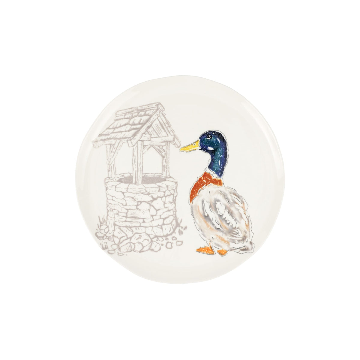 Fattoria Duck Dinner Plate