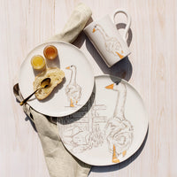 Fattoria Goose Salad Plate