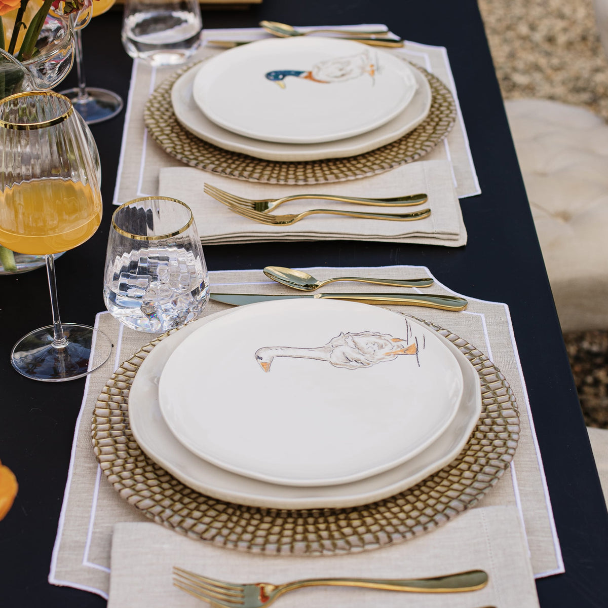 Fattoria Goose Salad Plate