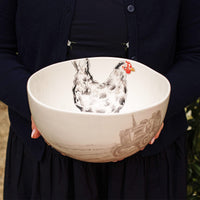 Fattoria Hen Medium Serving Bowl