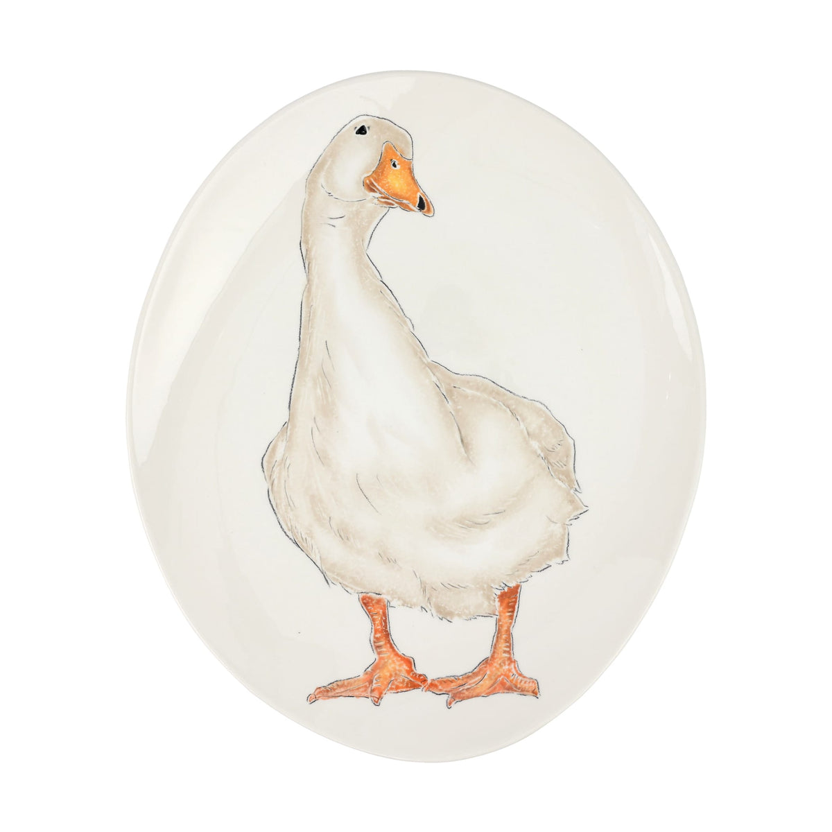 Fattoria Goose Oval Platter