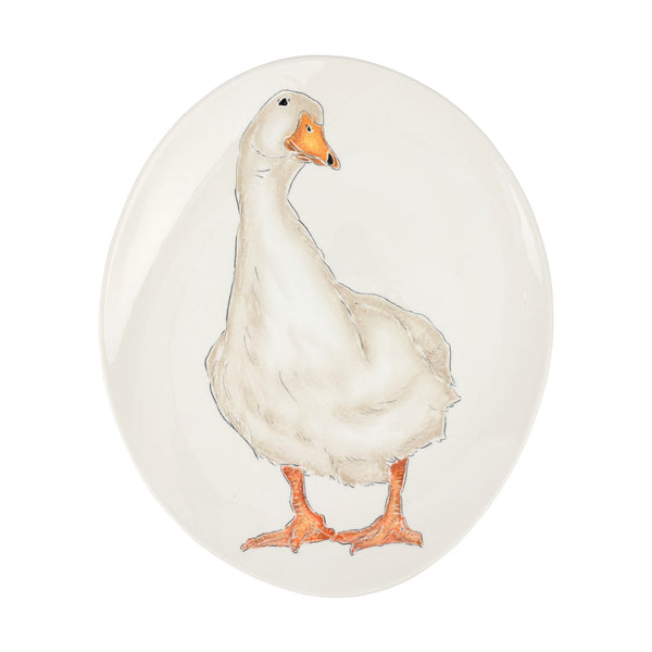 Fattoria Goose Oval Platter
