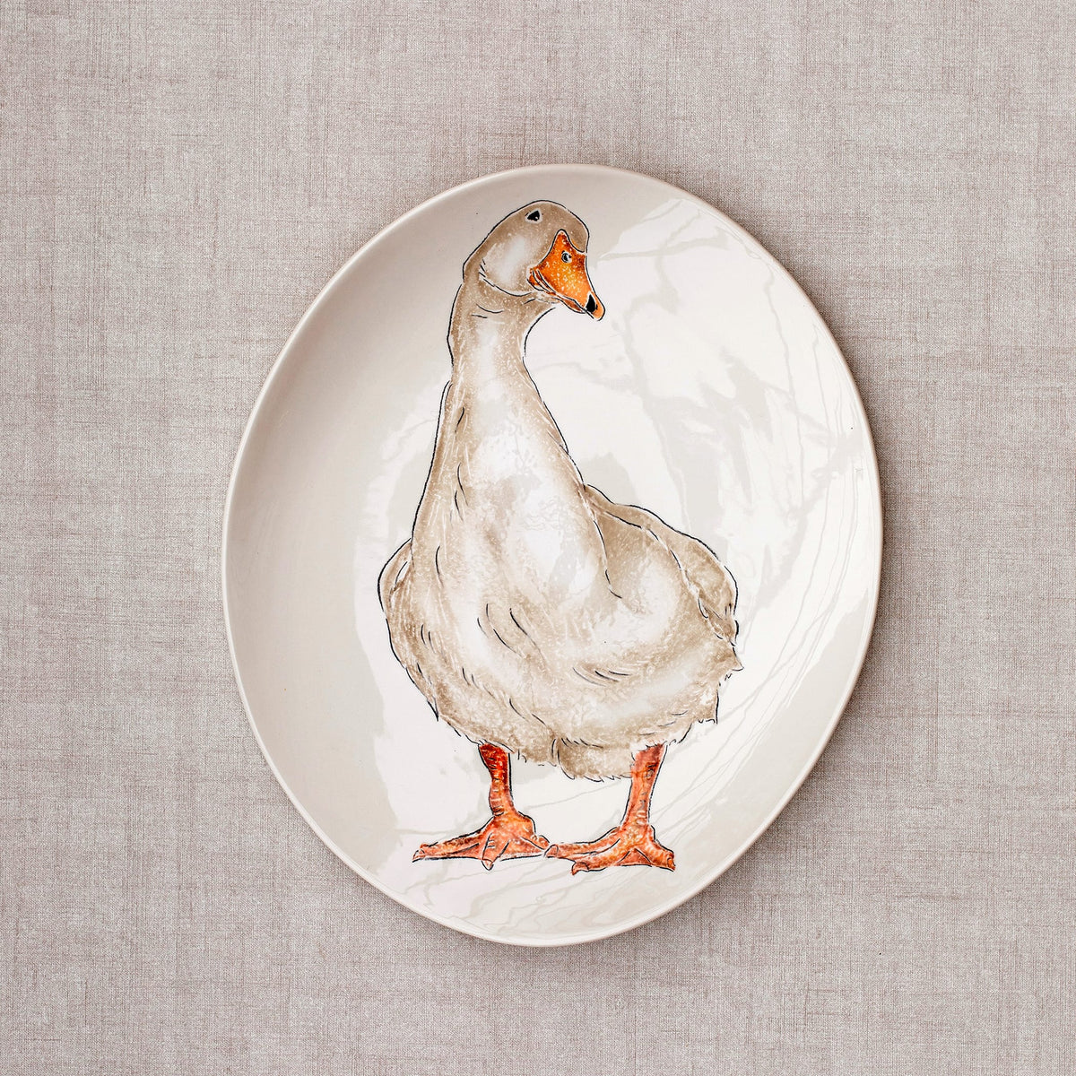 Fattoria Goose Oval Platter