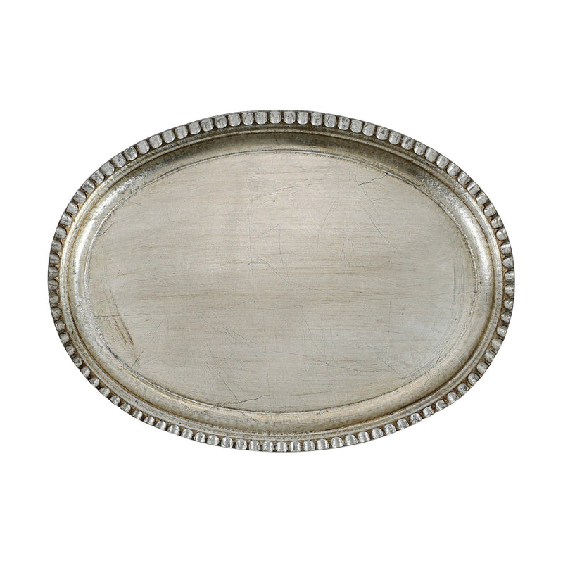 Florentine Wooden Accessories Small Oval Tray