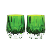 Gemma Emerald Double Old Fashioned - Set of 2