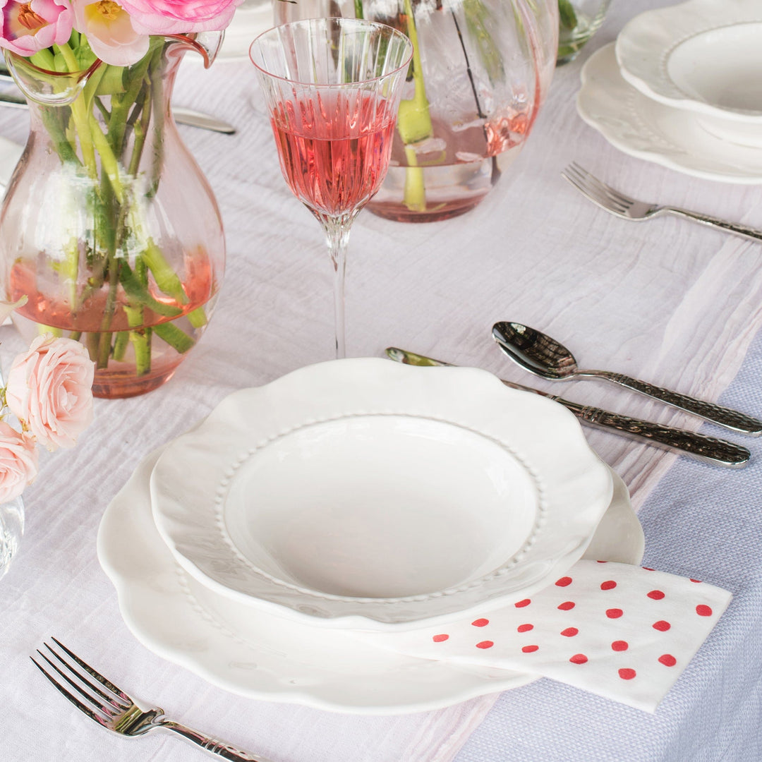 Giorno White Dinner Plate