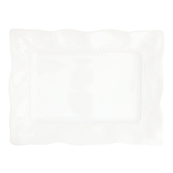 Giorno White Rectangular Platter