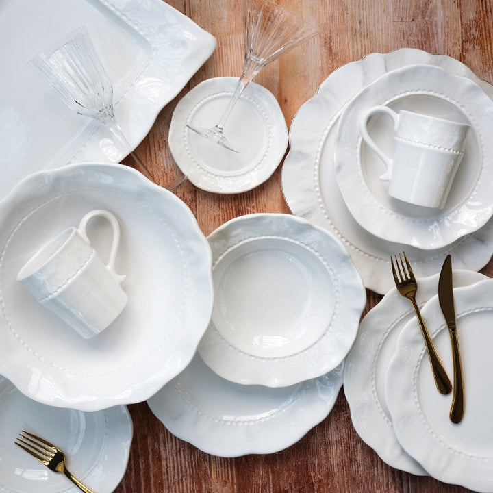 Giorno White Rectangular Platter