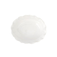 Giorno White Small Oval Bowl