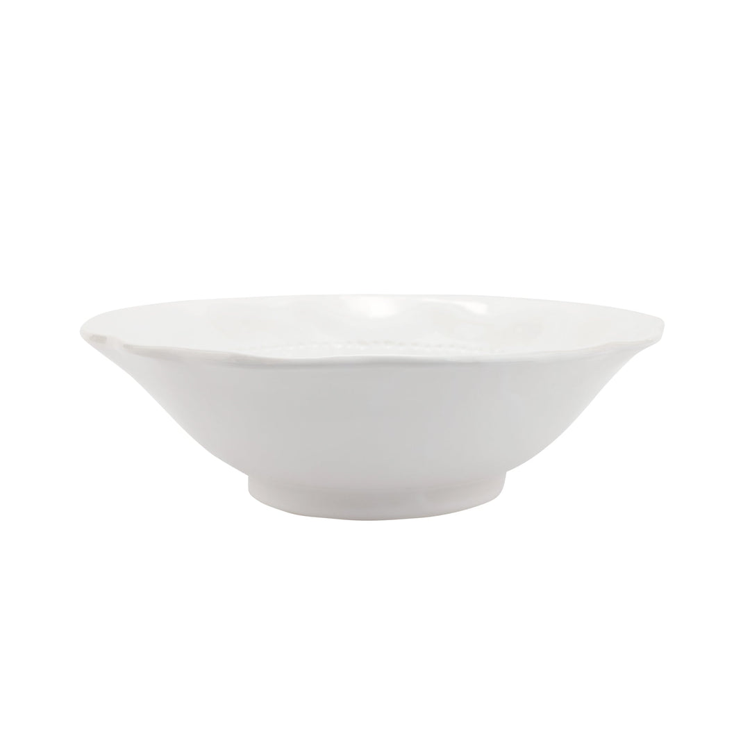 Giorno White Medium Serving Bowl