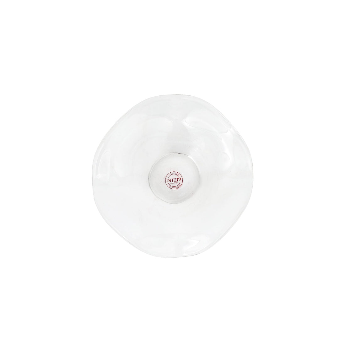 Hibiscus Glass Clear Small Bowl