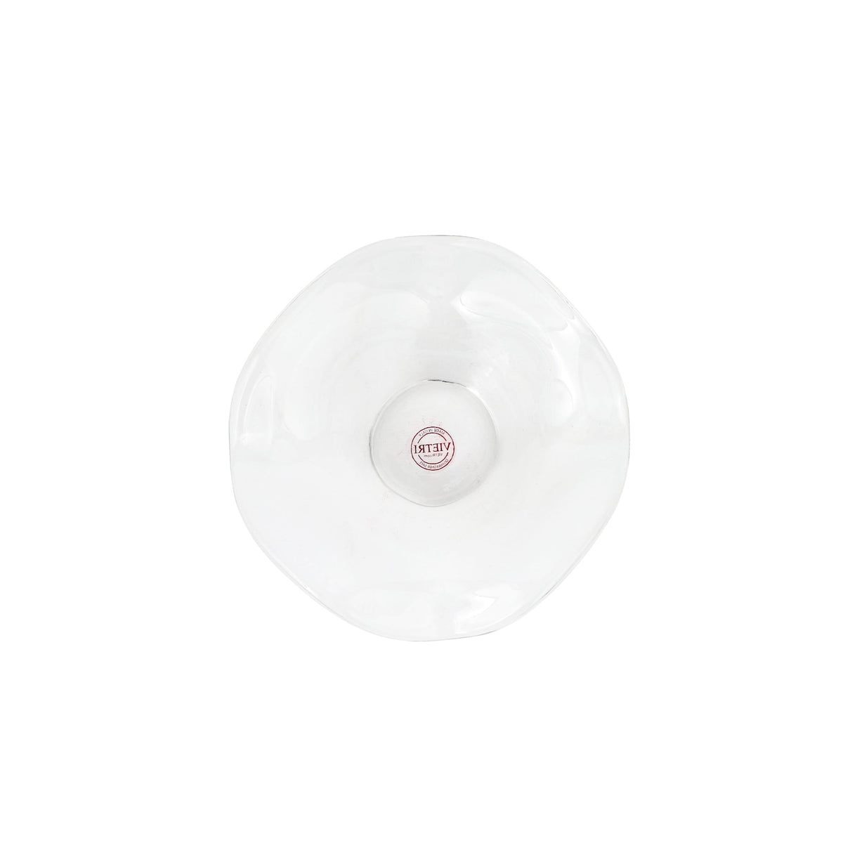Hibiscus Glass Clear Small Bowl