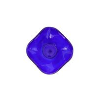 Hibiscus Glass Cobalt Small Bowl