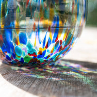 Hibiscus Glass Carnevale Medium Fluted Vase