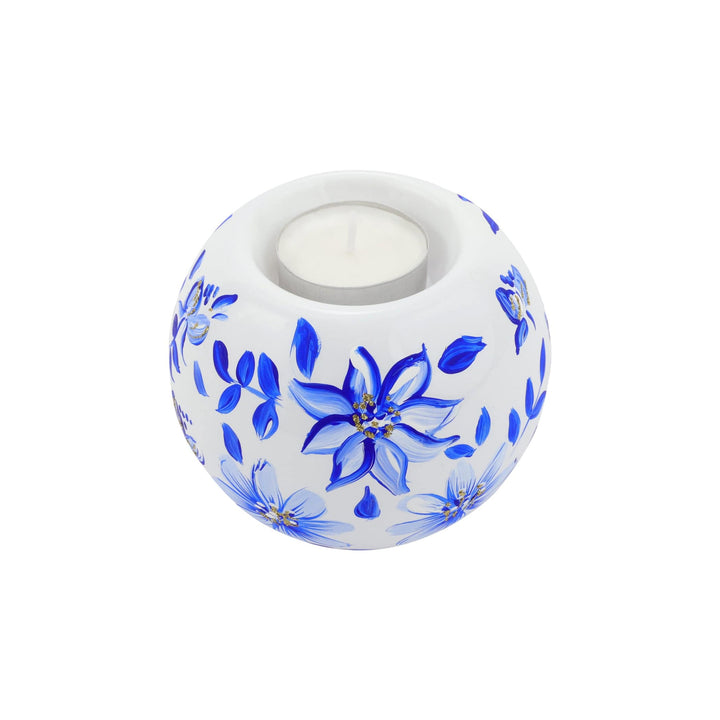 Illuminare Blue Flowers Votive