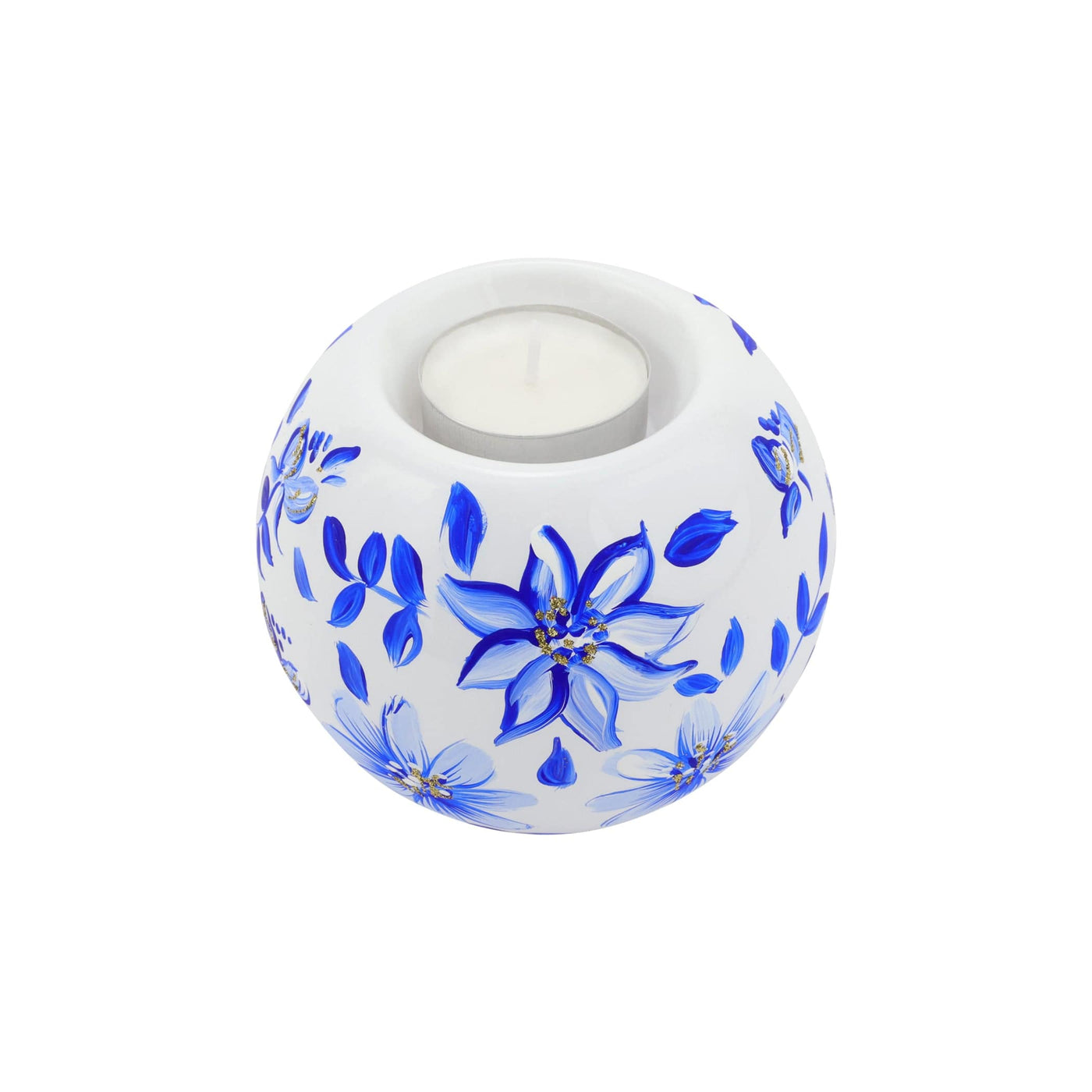Illuminare Blue Flowers Votive