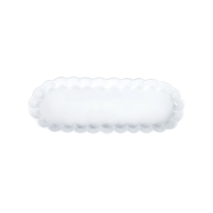 Incanto Ruffle Oval Tray