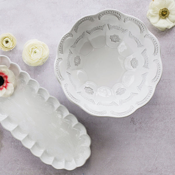 Incanto Lace Medium Round Bowl