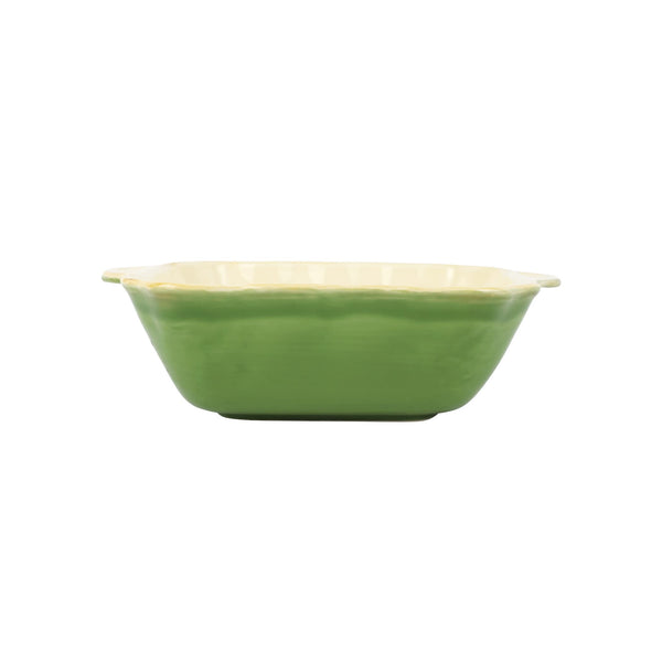Italian Bakers Green Medium Square Bakers