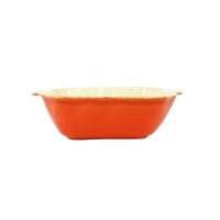 Italian Bakers Orange Medium Square Bakers
