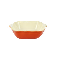 Italian Bakers Orange Medium Square Bakers