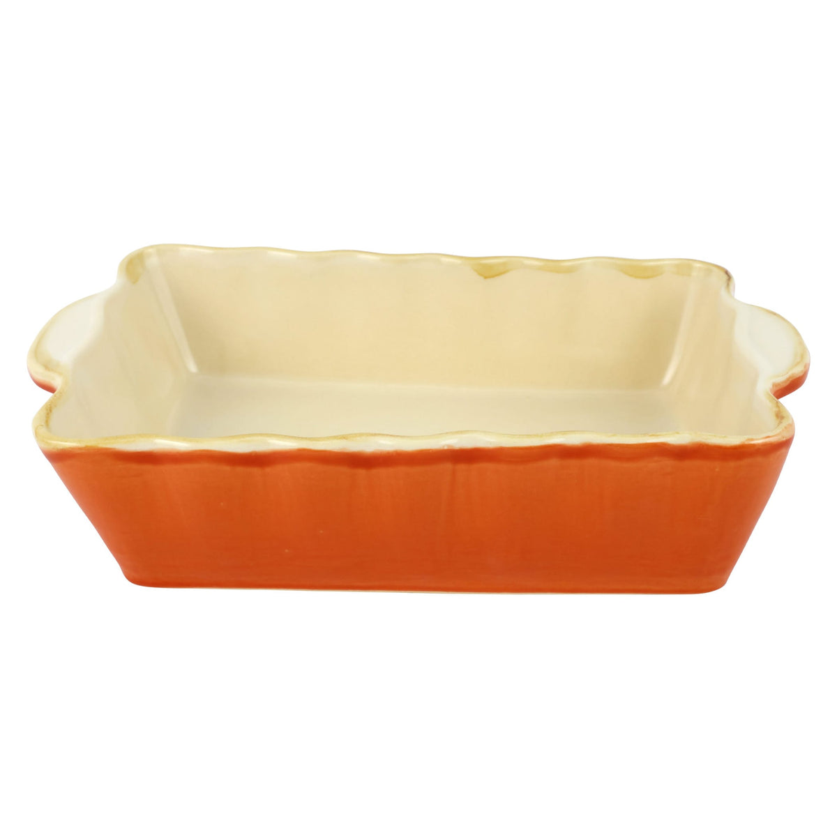 Italian Bakers Orange Medium Rectangular Bakers