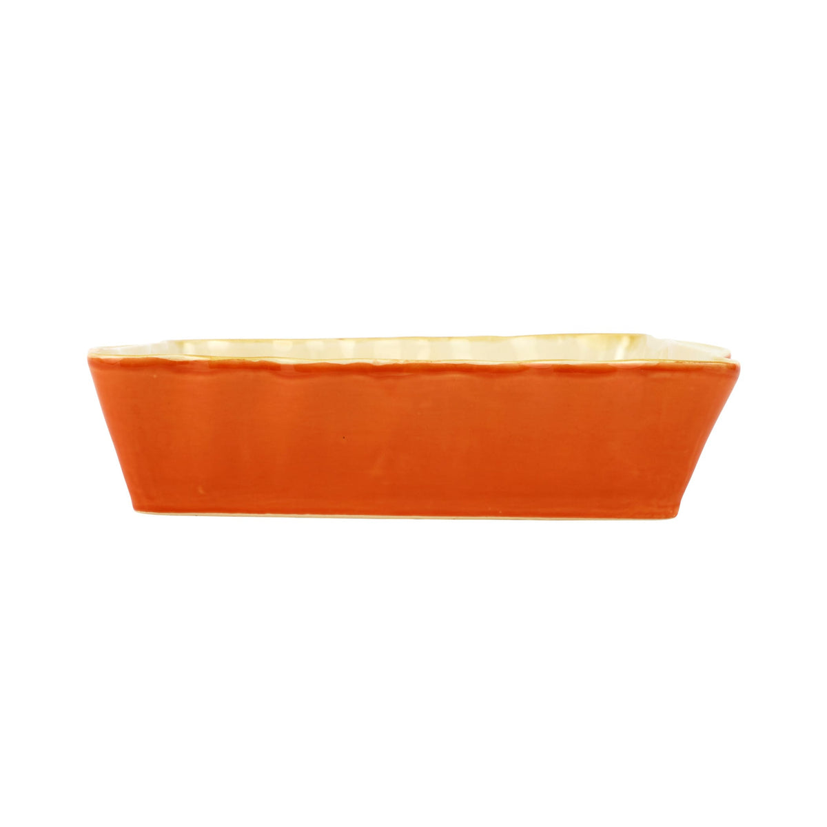 Italian Bakers Orange Large Rectangular Bakers