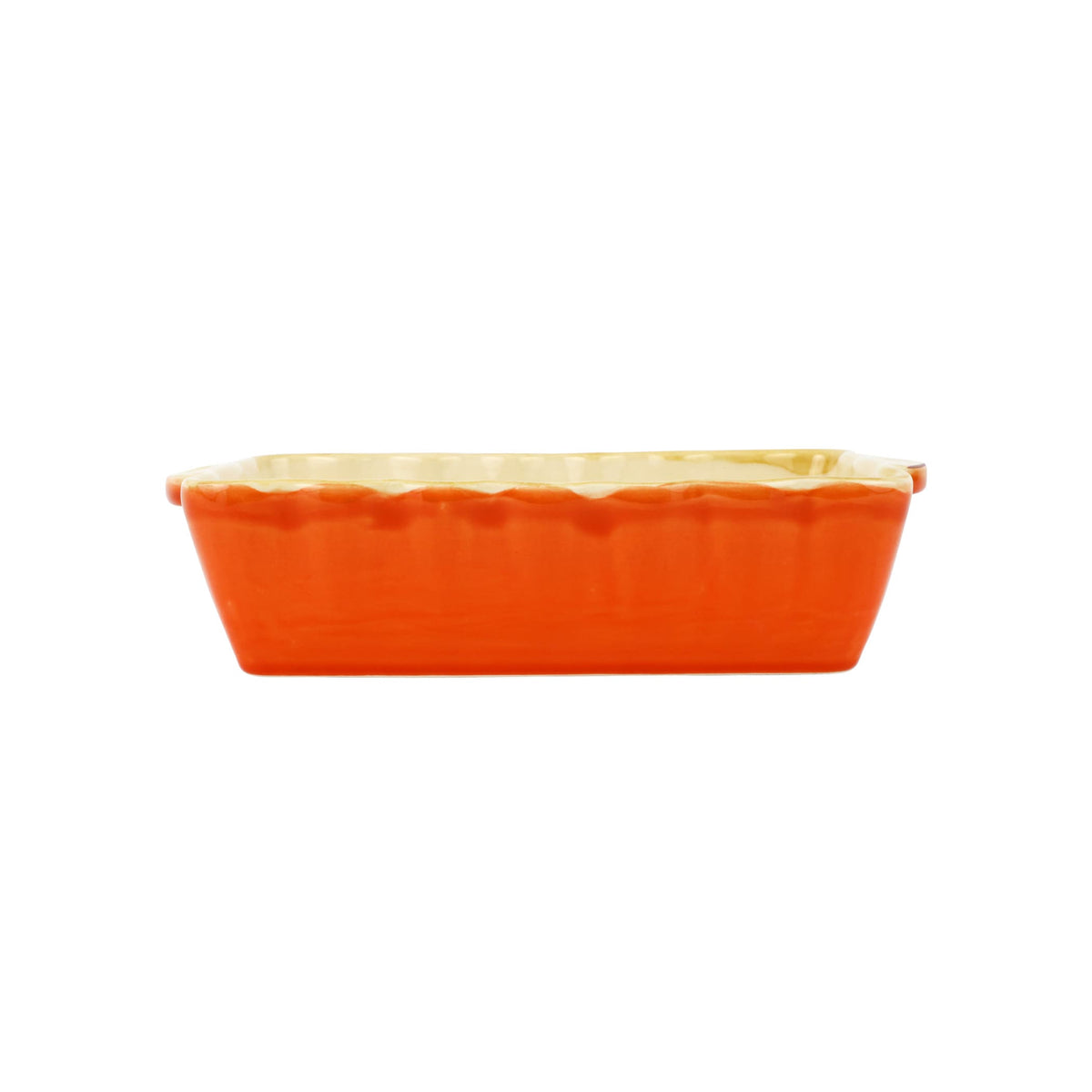 Italian Bakers Orange Small Rectangular Bakers