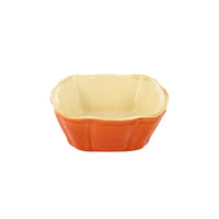 Italian Bakers Orange Small Square Bakers