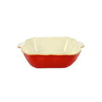 Italian Bakers Red Medium Square Bakers
